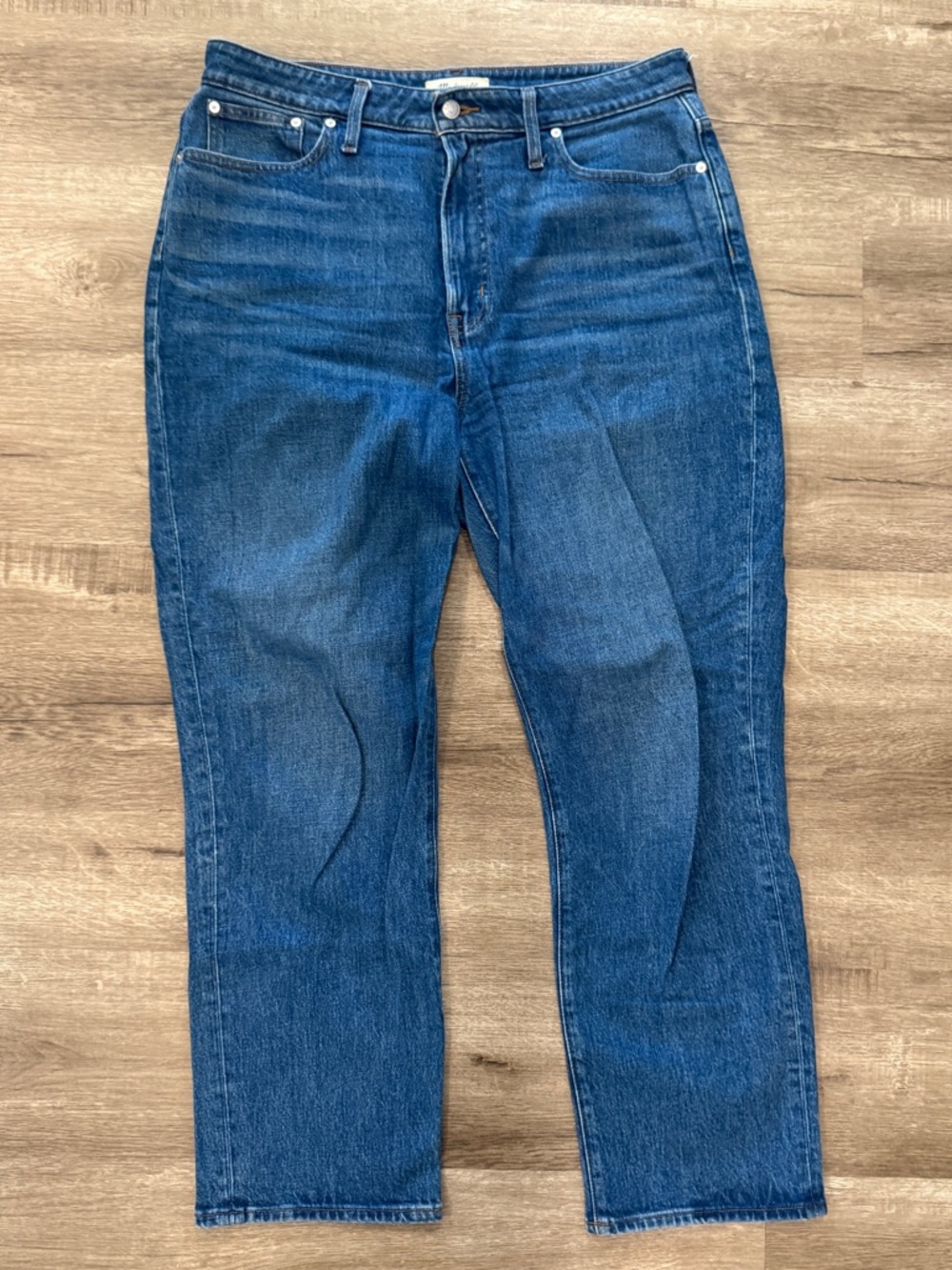 Madewell Curvy Perfect Vintage Straight Jean